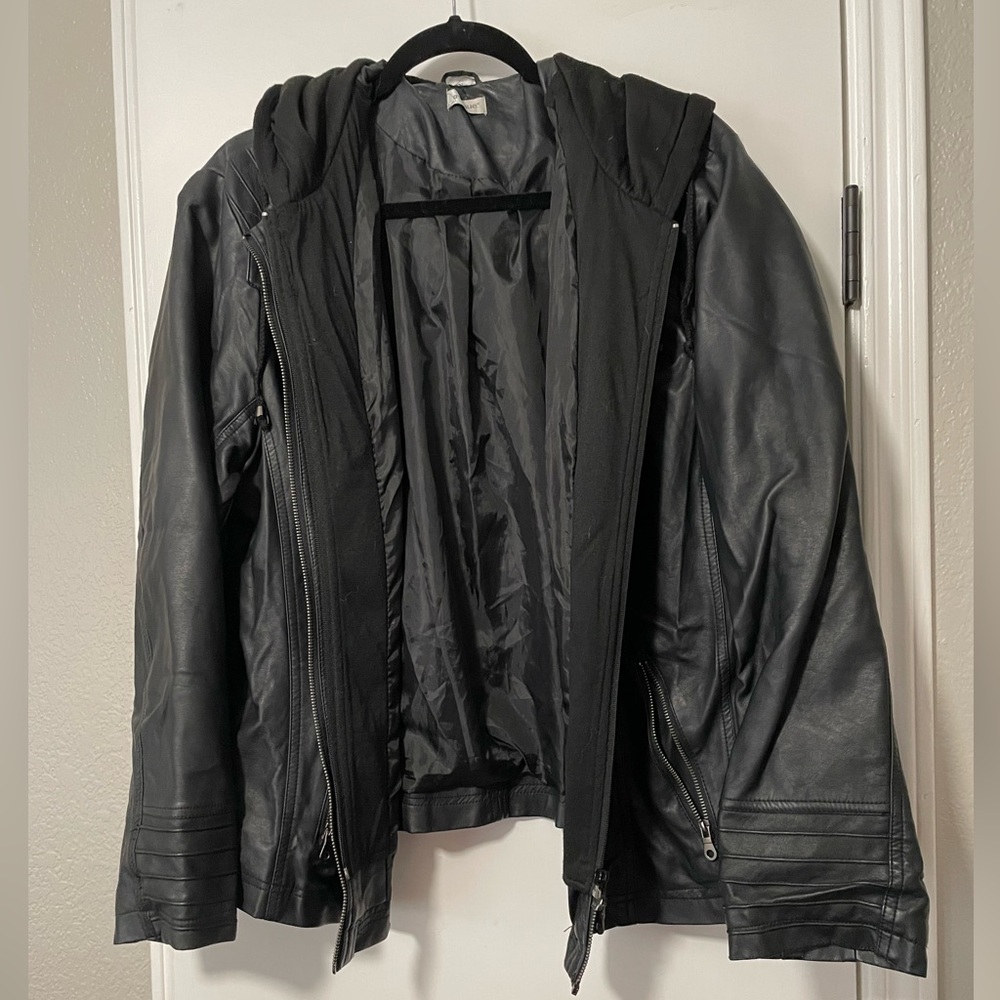 Avenue Faux Leather Jacket
